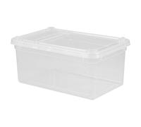 LALAFINA Acrylic Terrarium Reptile Containers for Feeding Lightweight Secure Environment Reusable Reptile Case for Travel and Small Apartments Suitable for Frogs and Corn Snakes
