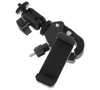 LALAFINA Adjustable Clarinet Phone Lyre Holder Rapid Attachment and Foldable Plastic Design, Rotating 360° for Mobile Devices, for Musicians Practicing at Home the Classroom