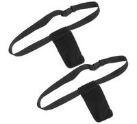 LALAFINA Adjustable Waist Bag Neoprene Storage Pouch for Essential Oil Bottles 2pcs with Convenient Carry and Sturdy Waistband for Massage Use