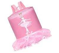 LALAFINA Ballet Dance Bag Girls Backpack Pink Nylon for Latin Class