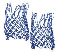 LALAFINA Basketball Nets UV Resistant 2pcs Heavy Duty Nylon and Easy Installation Replacement Nets for Outdoor Courts Suitable for Backyard and School Playgrounds