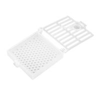 LALAFINA Beekeeping Equipment Cell Cages for Bee Queen Rearing White Plastic Tool Smooth Surface Grafting Risk for Professional and Hobbyist Beekeepers