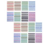 LALAFINA Bible Verse Stickers 16PCS Inspirational PVC Motivational Scripture Stickers for Journaling, Christian Scrapbooking, Bible Study