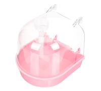 LALAFINA Bird Plastic Bathtub Bird Cleaning Basin Comfortable Bathing Experience Relieves Boredom Sturdy Plastic Material Suitable for Parrot