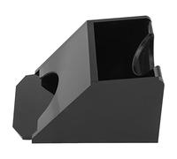 LALAFINA Black Acrylic Card Shoe with Smooth Rounded Edges and Waterproof Design for Chess Games and Desktop Games Card Dealer Accessories