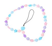 LALAFINA Bohemian Beaded Phone Charm Lanyard Strap Lost Chain Phone Accessory with Stylish for Secure Mobile Use