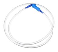LALAFINA Brake Bleeding Hose Kit with 1.2m Rigid Oil Suction Pipe for Car Modifications One-Person Brake Fluid Bleeder Tubing
