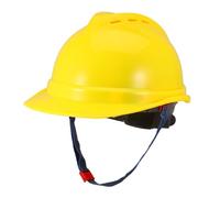 LALAFINA Breathable Thickened Safety Helmet with UV Protection Lightweight Hard Hat for Construction Sites Summer Head Protection Cap for Men and Women Yellow Building Hat