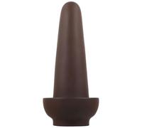 LALAFINA Brown Red Stoneware Fish Spawn Barrel and Shrimp Breed Cone for Aquarium and Fish Tank Breeding Places with Decorative Function