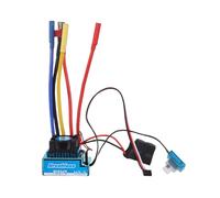 LALAFINA Brushless Electronic Speed Controller 1:10 1:8 Scale 120a with High Frequency Drive System and Over-heat Protection for Rc Car and Truck for Remote Control Racing