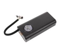 LALAFINA Car Tyre Inflator Portable Air Compressor for Car Abs Electric Air Pump 12v USB Quick Inflation with Conversion Adapters and Vehicle Storage