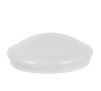 LALAFINA Ceiling Lampshade Replacement Cover Base, White PVC Dome Shape for Kitchens and Living Rooms, Secure Mounting and Uniform Light Diffusion, Modern Flush Mount Ceiling Light