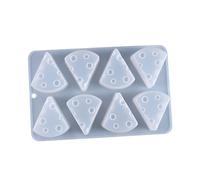 LALAFINA Cheese with Smooth Silicone Grid with Eight for Design Baking Mold, White Colour Comfortable and Production of Candies for and Lovely Cake Making