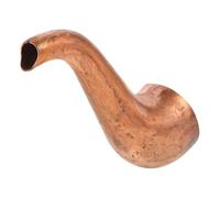 LALAFINA Copper Water Kettle Spout Replacement Part with Long Curved Design, Strong and Sturdy Copper Pouring Spout for Tea Kettle, for Coffee Shop and Meeting Room Use
