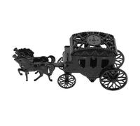 LALAFINA Creative Black Carriage Wedding Candy Box Treat Box for Bridal Shower Shower Party Favor Pumpkin Car Metal Sweets Container Wedding Centerpiece