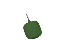 LALAFINA Creative Headphone Protection Box with Metal Buckle Portable Storage Case for Pro Headset Durable Silicone Skin Cover Material Lost Design Green