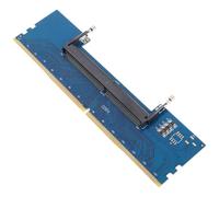 LALAFINA Ddr4 So-dimm to Dimm Ram Connector Adapter Card for Desktop Systems and Gaming, Plug and Play Plastic Laptop Ram Ddr4 Memory Expansion Converter with Versatile Application