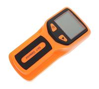 LALAFINA Digital Wall Detector with Backlight and Sound Alarm Portable Metal and Wood Scanner for Wire Rebar and Detection Compact Electronic for DIY and Professional Use Bright Orange