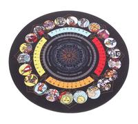 LALAFINA Divination Pad Rubber Tablecloth 8.66 Inch Sturdy Mat for Tarot Reading and Pendulum Rituals at Home