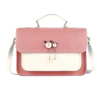 LALAFINA DIY Pu Leather Knitting Bag Making Kit Large Capacity Assorted Color Handmade Craft Cultivate Hands-on Ability for Making A Bag Yourself