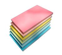 LALAFINA Double Layer Rubber Brick Carving Block for Stamp Making, Soft Removable Custom Lino Carve Rubber Sculpture Supplies for Scrapbooking and Hand Carving Projects Random Color