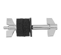 LALAFINA Drum Cymbal Stacker Kit for Drum Kit Silver Alloy with Felt Ensures more Stable Cymbal Stand Easy Installation and Extension
