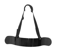 LALAFINA Ergonomic Bicep Curl Tool for Individual Users, Black Aluminum Alloy Arm Support for Correction of Poor Posture and Effective Muscle Building in Gym and Home Workouts