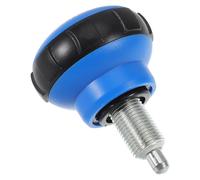LALAFINA Exercise Bike Stainless Steel and Rubber Material Replacement Part Exercise Pull Pin Spring Knob for, Smooth Adjustable Spring Knob for Easy Height Adjustment on Fitness Equipment