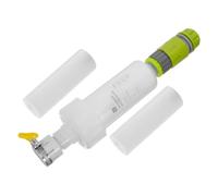 LALAFINA Fish Tank Water Filter Dechlorinator for Ponds and Aquariums with 1/2 Threaded Plastic Cartridge, Chlorine Removal and Reduced Maintenance, Suitable for Underwater Use,