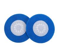 LALAFINA Floor Steam Cleaner Pads 2Pcs 7X7 Inches Reusable Mop Replacement for Shark S7000/S8201 Suitable for Ceramic Wood Tile Cleaning