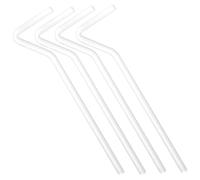 LALAFINA Glass Cell Spreaders 4pcs Glass Rods with Even Pressure Distribution Suitable for Microbiology Cell Spreader Laboratory Use