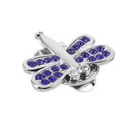 LALAFINA Golf Ball Marker Practical Golf Accessory Blue with Magnetic Dragonfly Hat Clip Lightweight for Men and Women Course