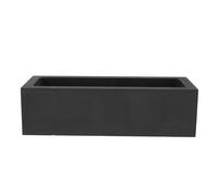 LALAFINA Graphite Casting Mold Crucible for Jewelry Making and Metal Refining, High Temperature Resistant Black Graphite Ingot Mold, 5kg Capacity for Silver and Precious Metals