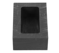 LALAFINA Graphite Ingot Mold Crucible Precision Casting for Metal Casting and Melting and Temperature Resistance, Shape Suitable for Aluminum and Alloy in Metal Processing