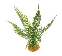 LALAFINA Green Plastic Reptile Plants Ornament Natural Hiding Place Provides Enjoyment for Pet Terrarium Decor for Bearded Dragon and Corn Snakes Reptile Habitat Decorations