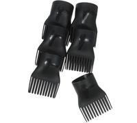 LALAFINA Hair Dryer Comb Attachment and Maximising Hair Volume 10 Pcs Plastic Blow Dryer Accessories Easy to Install and Lightweight for Salon Styling