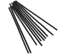LALAFINA Hairband Teeth Strips Plastic 10pcs Adhesive Anti Slip Grip Bands for Craft Projects and Crown Headpieces