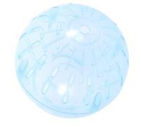 LALAFINA Hamster Ball 10Cm Blue Exercise for Gerbils, Guinea Pigs Portable Lightweight Design for-The-Go Pet Entertainment