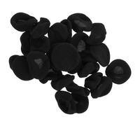 LALAFINA Headphone Pads Noise Blocking Replacement Ear Cushions 30pcs Black Sponge 5cm Earphone Covers Easy to Install for Comfortable Listening