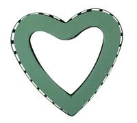 LALAFINA Heart-Shaped Floral Holder Large Plastic Stand for Arranging Wedding Decor Accessory Suction Cup