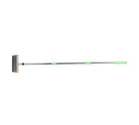 LALAFINA Heat Resistant Stainless Steel Fireplace Brush Tool with Long Handle for Chimney Cleaning and Grill Use, Versatile Compatibility for Homes and Commercial Settings