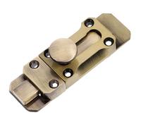 LALAFINA Heavy Duty Zinc Alloy Door Security Latch for French Doors Versatile Lock Vintage Engineering Design Easy DIY Installation