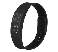 LALAFINA Intelligent Silicone Smart Watch for Fitness Adjustable Wrist Bracelet with Step Counter Display for Active Men and Women