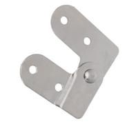 LALAFINA Iron Folding Hinge for Attic Ladder and Folding Table, Universal Compatibility with Quick Installation, Precision Engineered for Indoor Offices and Outdoor Markets