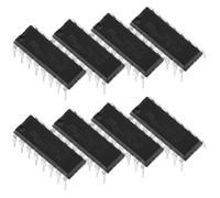 LALAFINA L293d 36v Supply Voltage 10pcs Sturdy Hard Alloy and Plastic Material Motor Driver Ic Stepper Controller 16-pin Dip Configuration Enable Facility, over Temperature Protection