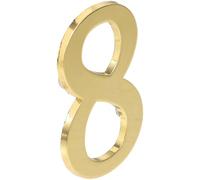 LALAFINA Magnetic Single Number Magnetic Address Number for Mailbox Mailbox Metal Golden Solid Craftsmanship Creative Practical Beautiful and Reliable House Doors