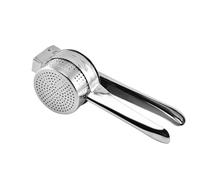 LALAFINA Manual Fruit and Vegetable Juicing Fruit Juicer Stainless Steel and Potato Masher Hand Press Juicer Easy to Clean and Convenient to Use for Kitchen