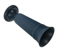 LALAFINA Memorial Cemetery Vase with Spike and Base, Roman Column Design Grave Flower Pot in Dark Green, Sturdy Outdoor Flower Holder for Graves and Tomb Decoration