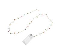 LALAFINA Mini Light Bulb String for Dollhouse Pretend Play Festive Christmas Decoration Mini Globe Bulbs for Village and Tree Decorations