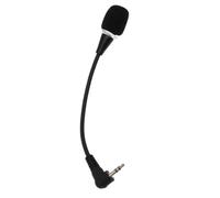 LALAFINA Mini Mono Condenser Microphone 3.5mm Plug-in with Abs Plastic Housing for Indoor Lectures and Professional Presentations Compatible with Computers and Laptops